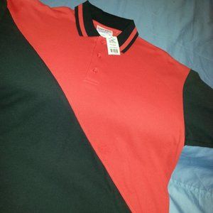 Heartwell Polo Shirt Sport Men Short Sleeve XL NWT